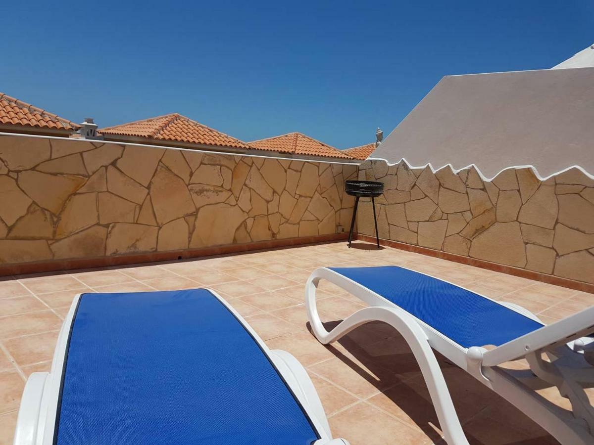 Villa Roque Del Conde With Fantastic Sea View, Terrace, Pool, Wifi, Sat-Tv, Garage Costa Adeje  Exterior foto