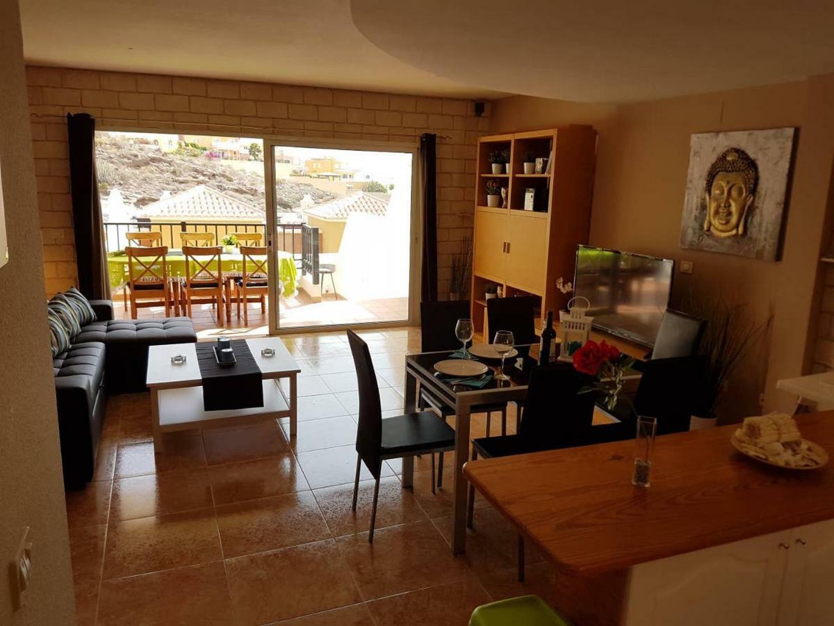 Villa Roque Del Conde With Fantastic Sea View, Terrace, Pool, Wifi, Sat-Tv, Garage Costa Adeje  Exterior foto