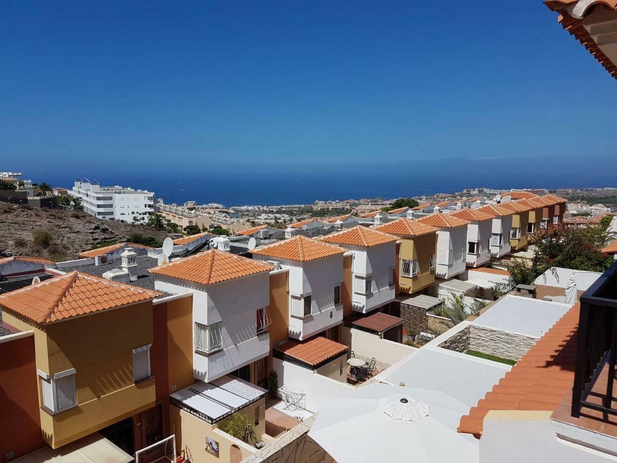 Villa Roque Del Conde With Fantastic Sea View, Terrace, Pool, Wifi, Sat-Tv, Garage Costa Adeje  Exterior foto